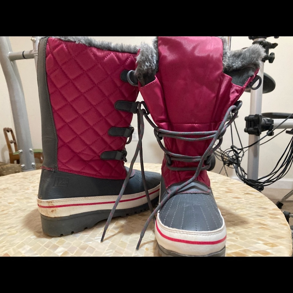 Girls snow boots-WARM